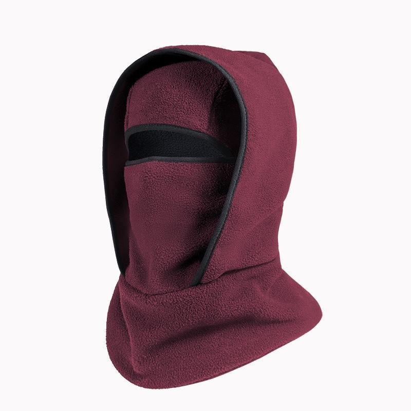 Outdoor Winter Warme Mütze mit Integrierter Halsbedeckung und Fahrradmaske