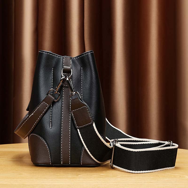 Nischen-Umhängetasche aus PU-Leder für Damen👜