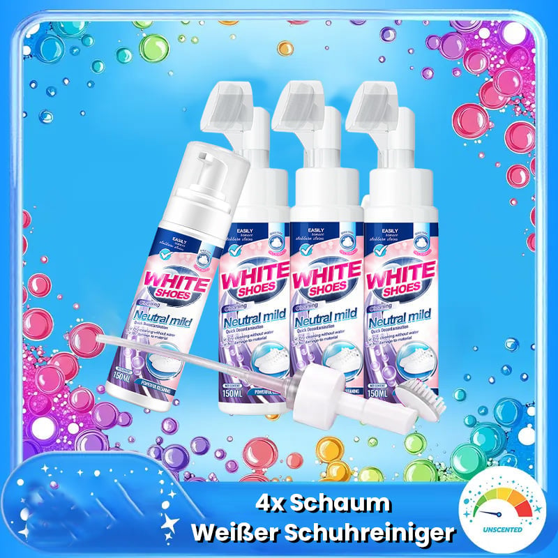 🤍Schaum No-Rinse Reiniger — Hellt & Weißt Schuhe sofort auf