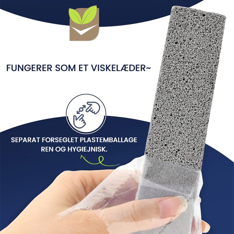 Kraftigt rengørende pimpsten (10 stk)
