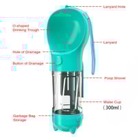 Hundetrinkflasche, tragbar