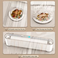 Multi-functional cling film cutter
