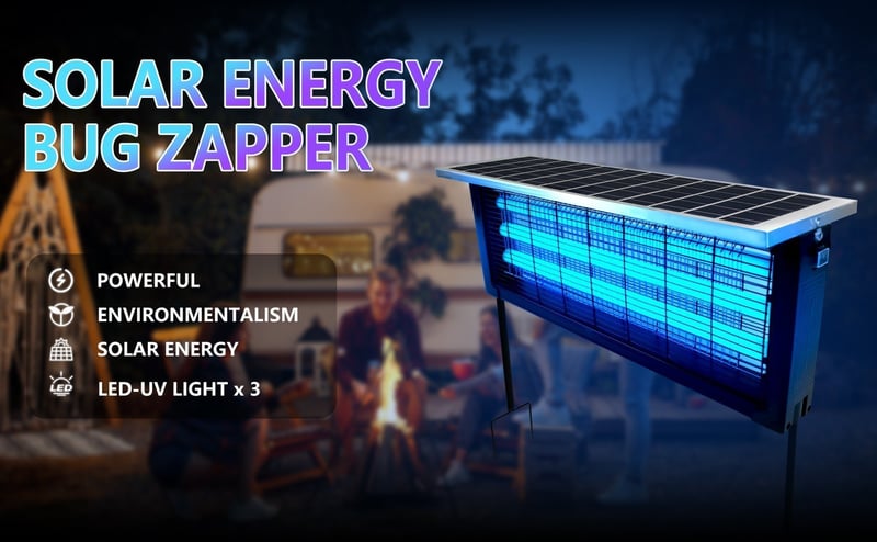 Solar Bug Zapper Outdoor🌞