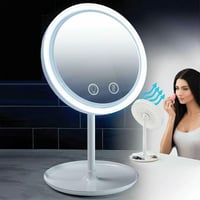 LED Schminkspiegel mit Lüfter