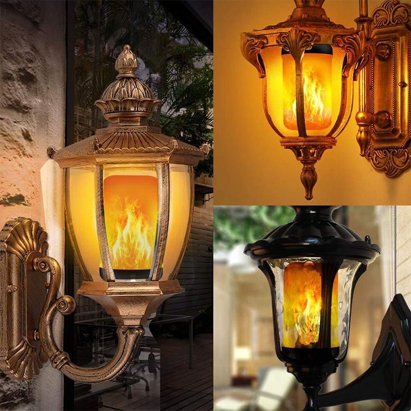 LED Flame Effect Light Bulb