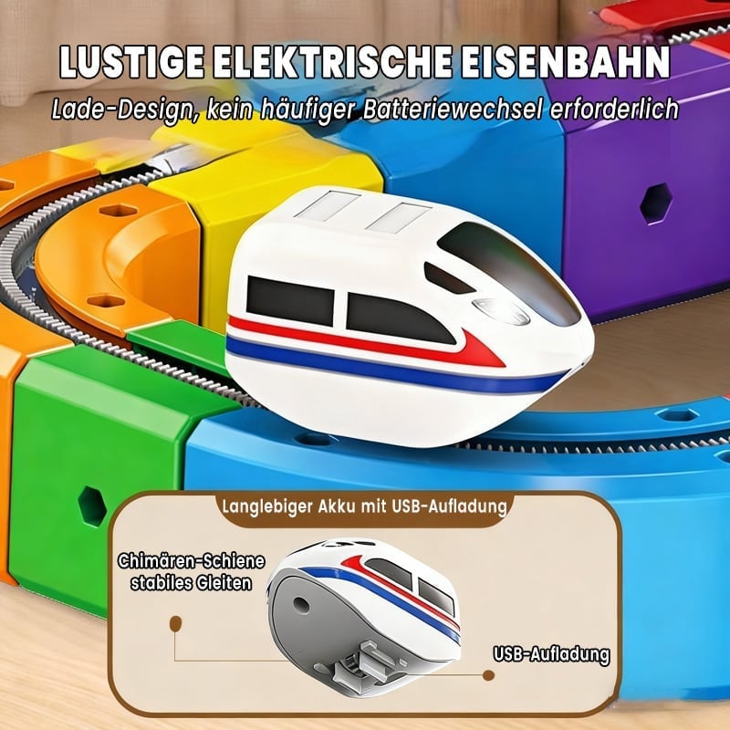 3D STEM Elektrisches Eisenbahn-Set