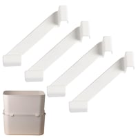 Rechtwinklige Aufbewahrungsrahmen-Stapel-Organizer-Halterung