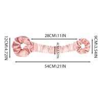 Multi-function Satin Heatless Hair Curler & Hair Tie Non