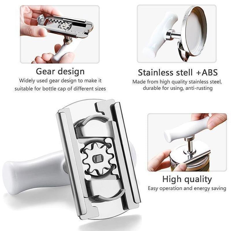 Effortless Adjustable Jar Opener
