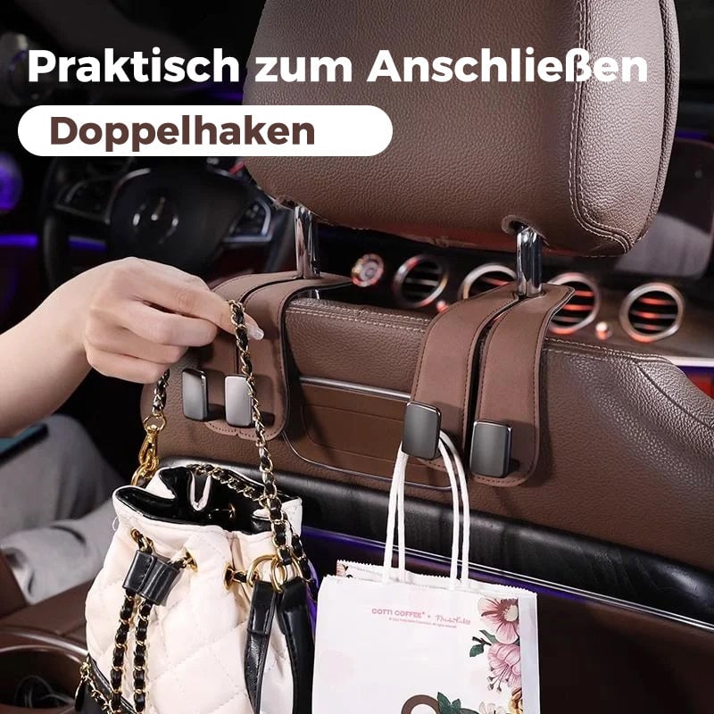 Doppelhaken für Autositzlehne