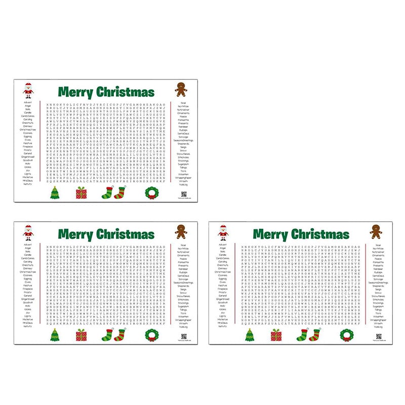 Word Fill-in Puzzle Poster