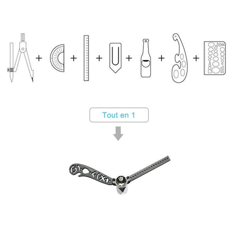 Ciaovie™ Outil De Dessin Multifonction Tout En Un