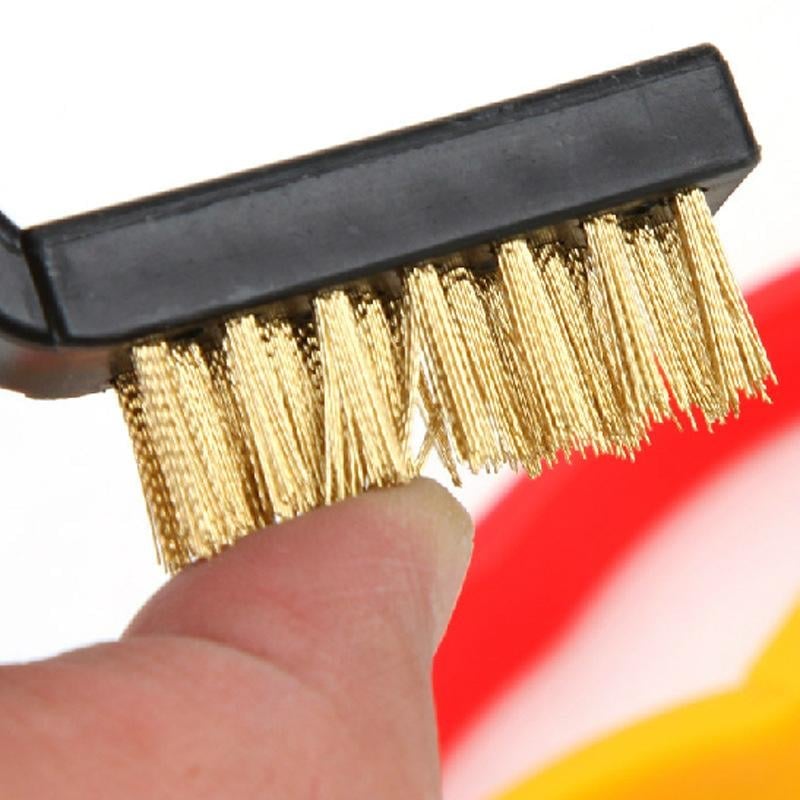 Mini set di spazzole metalliche