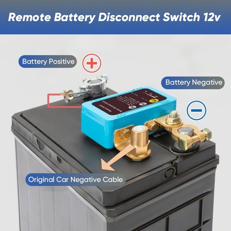 Vehicle power cutoff switch