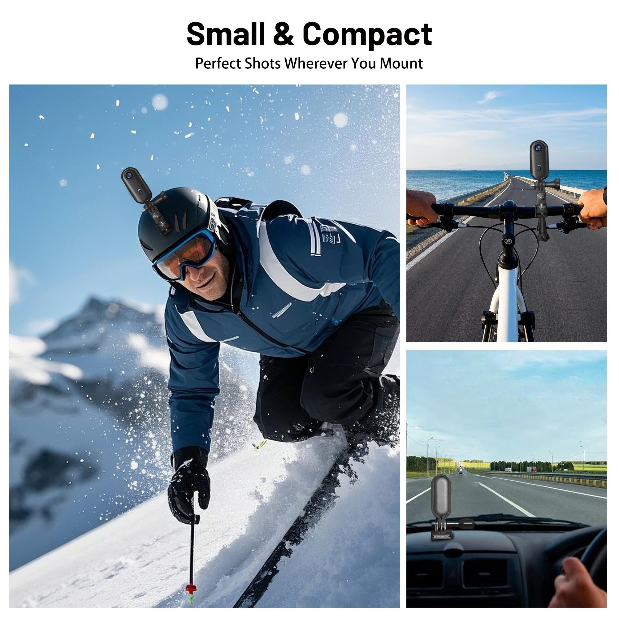 Sakerplus Magnetic FHD Action Camera