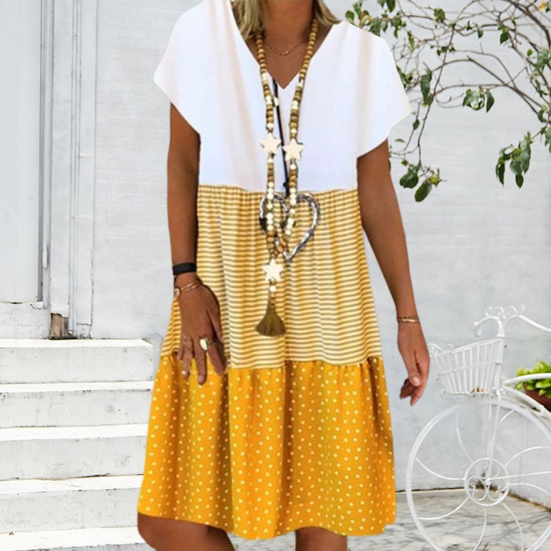 Stylisches Bedrucktes Kleid