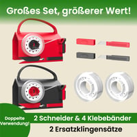 Geschenkpapier-Schneider- und Spenderset