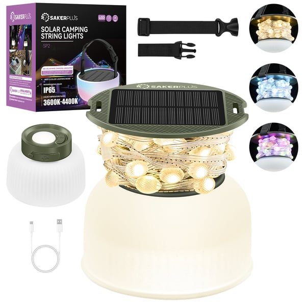 Multicolored Camping Light String