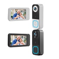 Sakerplus® Wireless Smart Video Doorbell Camera System