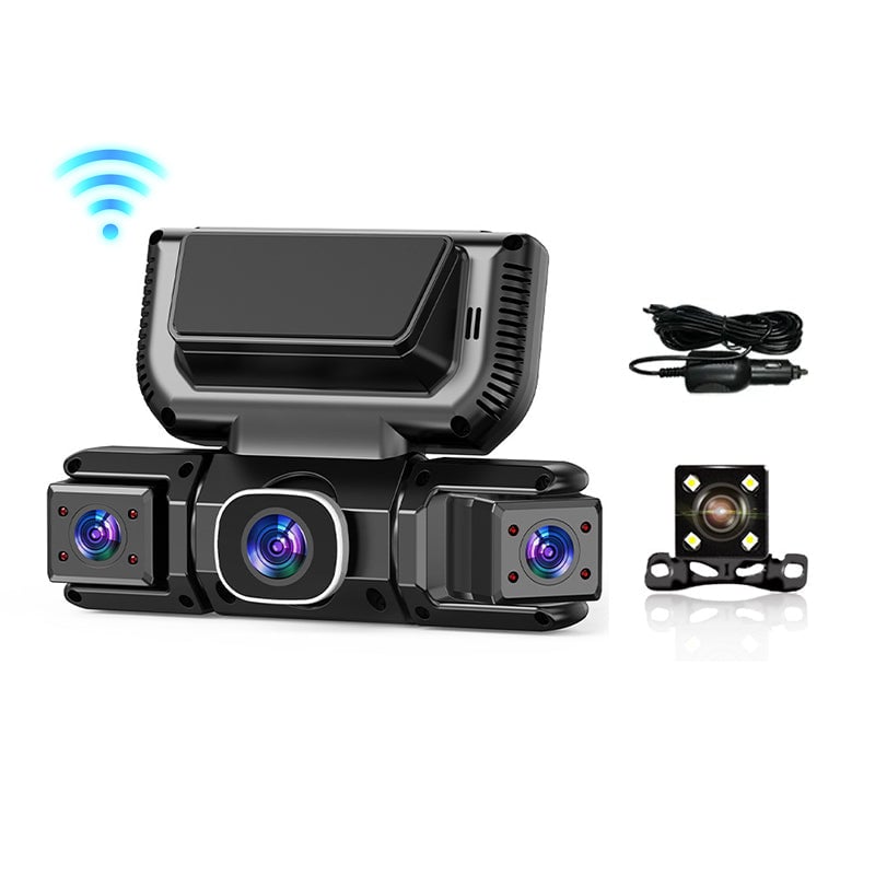 3.0-inch Quad-Recording Dashcam
