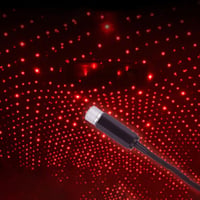 Bil och hemtak romantisk USB nattlampa