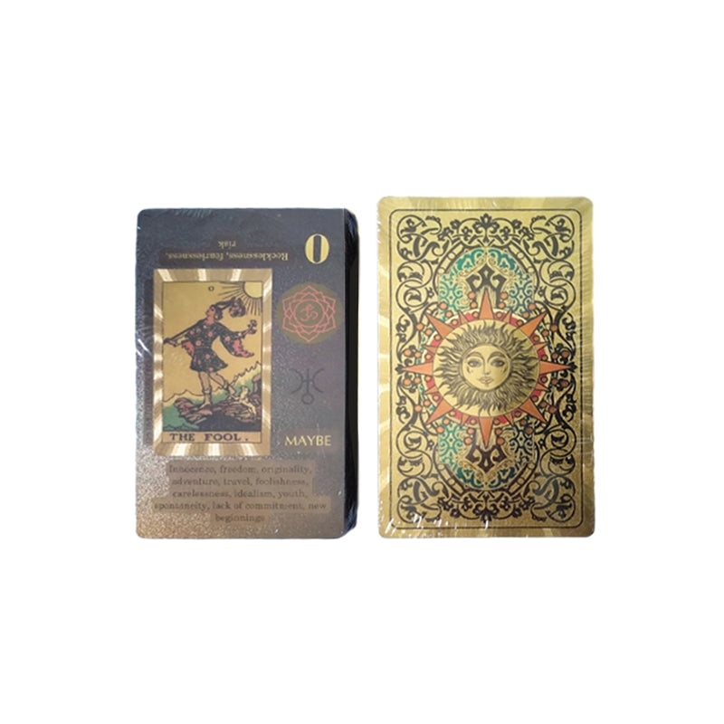 Ontdek de mystieke wereld van Tarot Gold Foil Tarot