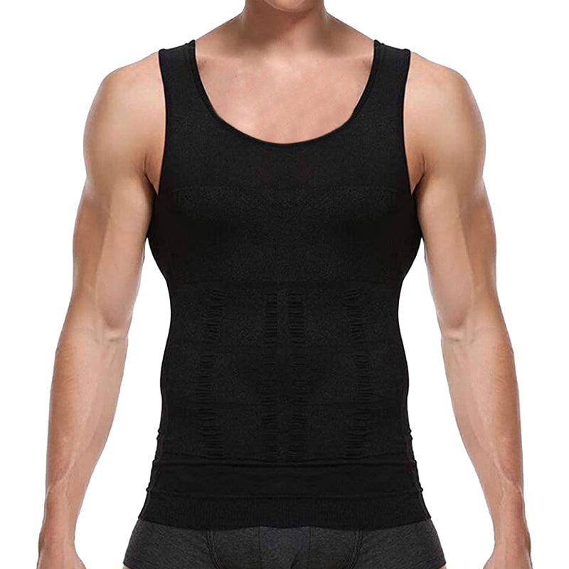 Eng anliegende Bauchkontrollweste für Herren