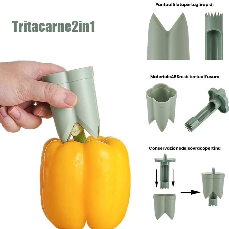 Corasuolo 2-In-1 per frutta e peperoni