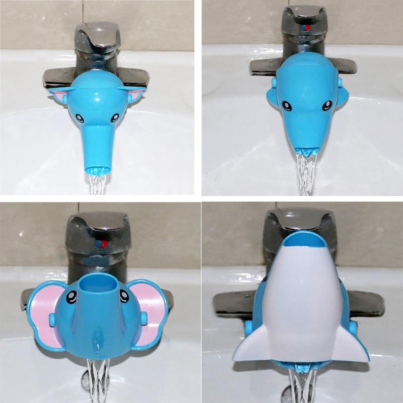 Cute animal faucet extender