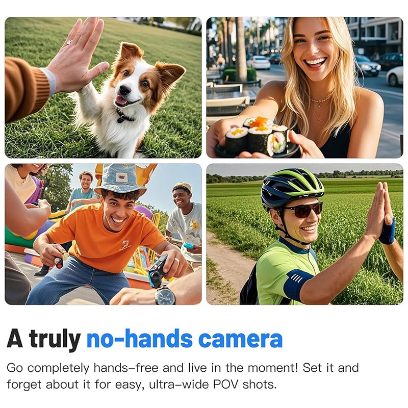 Sakerplus Magnetic 4K UHD Action Camera