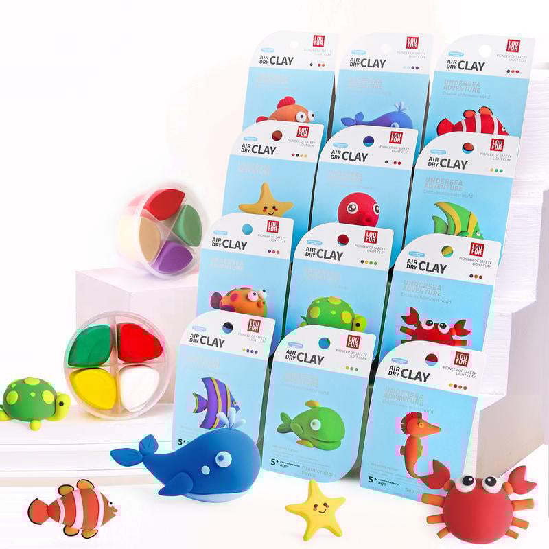 Ultralight Clay DIY Toys