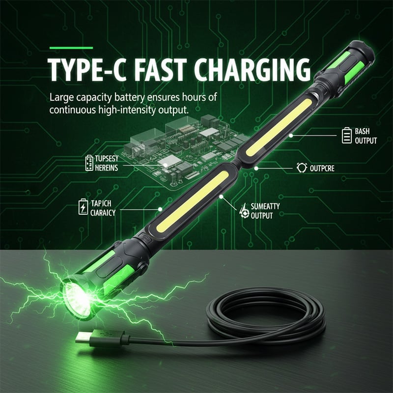 Aless™ Dual-Beam Pro Magnetic Work Light