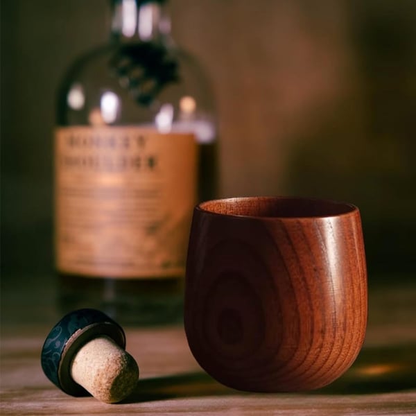 Charred Jujube Wood Cups