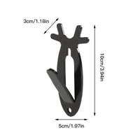 Deer Iron Wall Hook Decor