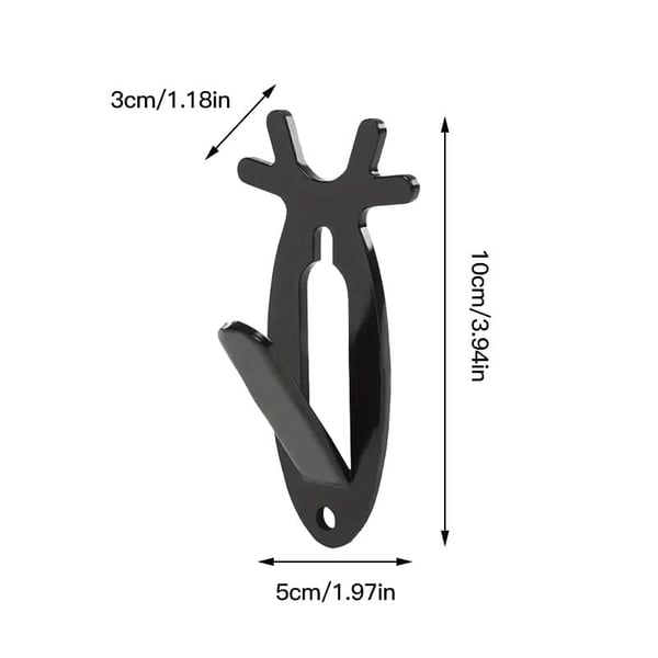 Deer Iron Wall Hook Decor