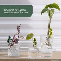 Niedliche praktische Pflanzenunterstützungsfigur