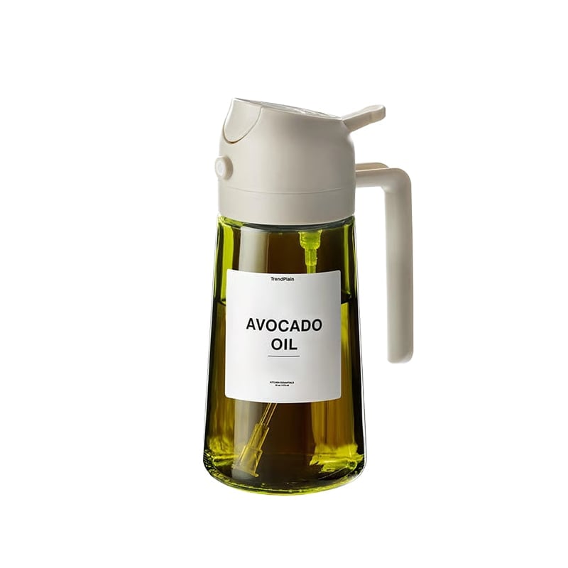 2 in 1 Glass Oil Sprayer & Dispenser