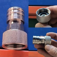 Stainless Steel Garden Hose Adapter