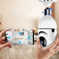 Wireless Wifi Light Bulb Camera Security Camera