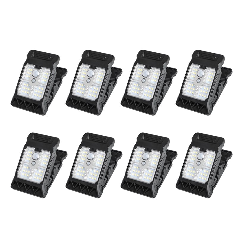 USB & Solar Powered Motion Sensor Clip Lights