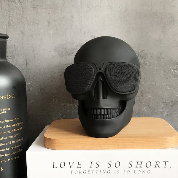 Skull Shape Wireless Bluetooth Speaker