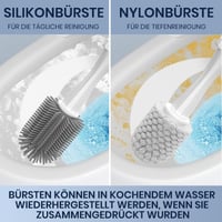 Elektrische Toilettenbürste mit Halter-Set