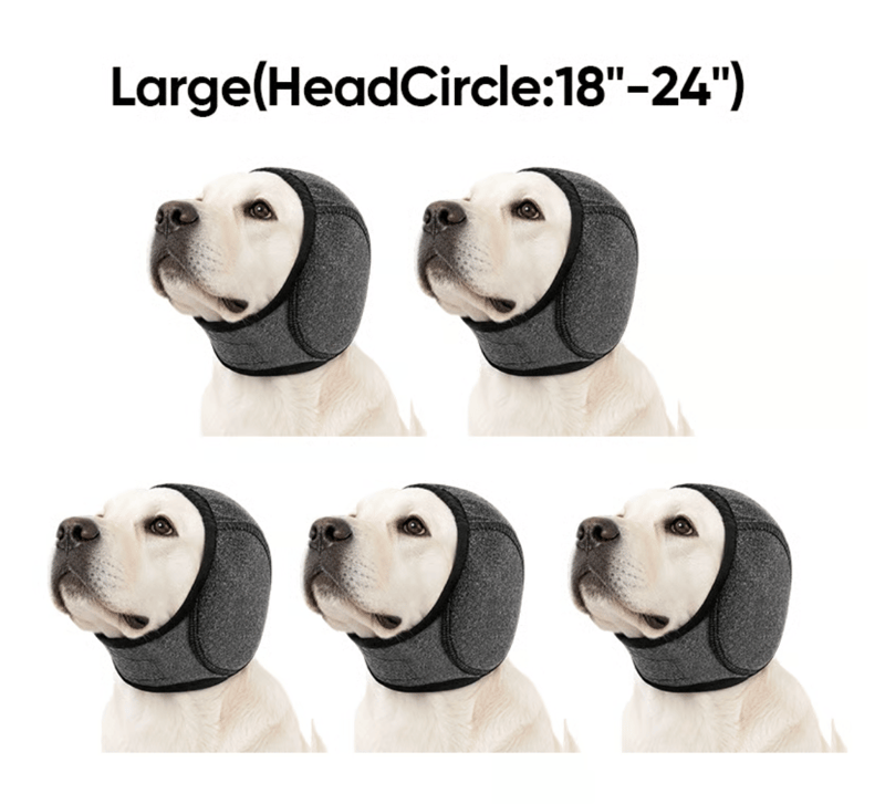 Waterproof Noise-Canceling Calm Hoodie and Ear Protection Cover for Dogs