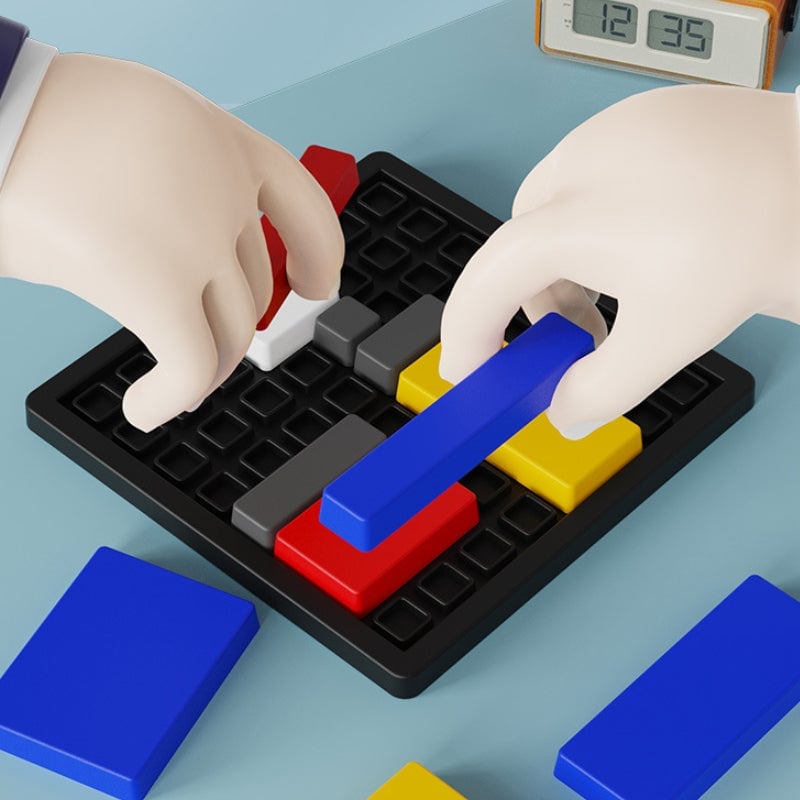 Gehirn förderndes Logikpuzzle