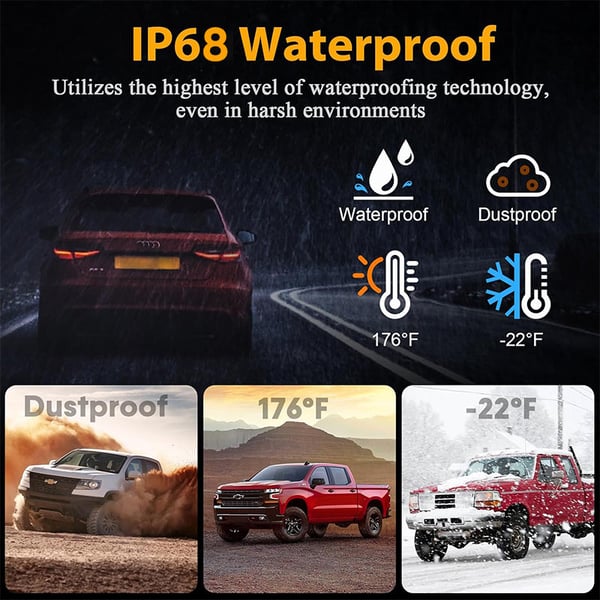 Sakerplus Magnetic Solar Wireless Backup Camera