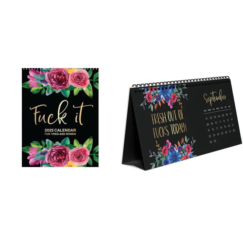 FUCK IT*1+DESK CALENDAR*1