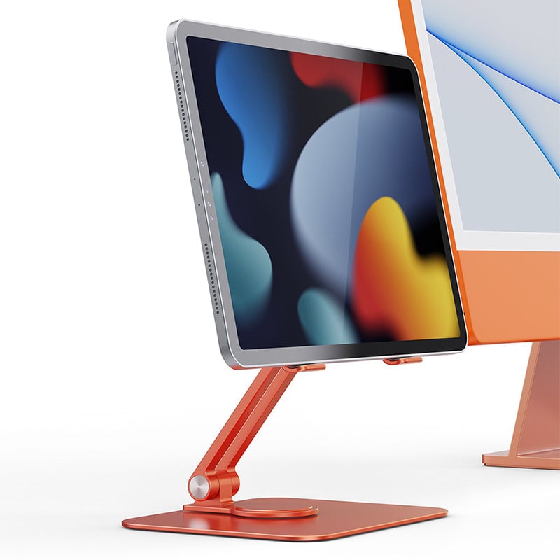 🔥 Saldi estivi - 49% di sconto 🔥Porta iPad pieghevole e girevole in lega di alluminio