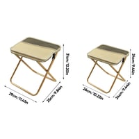 Tragbarer Hockerstuhl zum Bergsteigen und Wandern