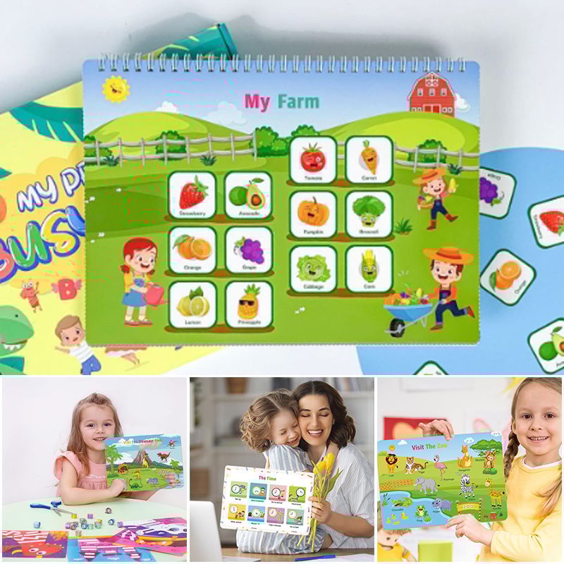 Busy Book for Early Education