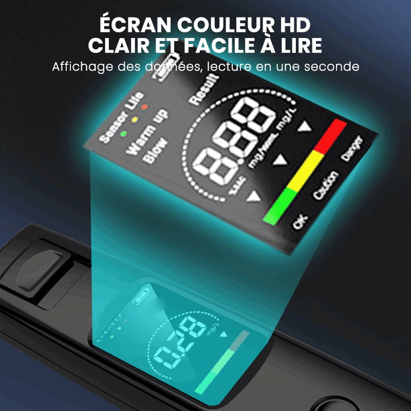 Testeur d'alcool portable